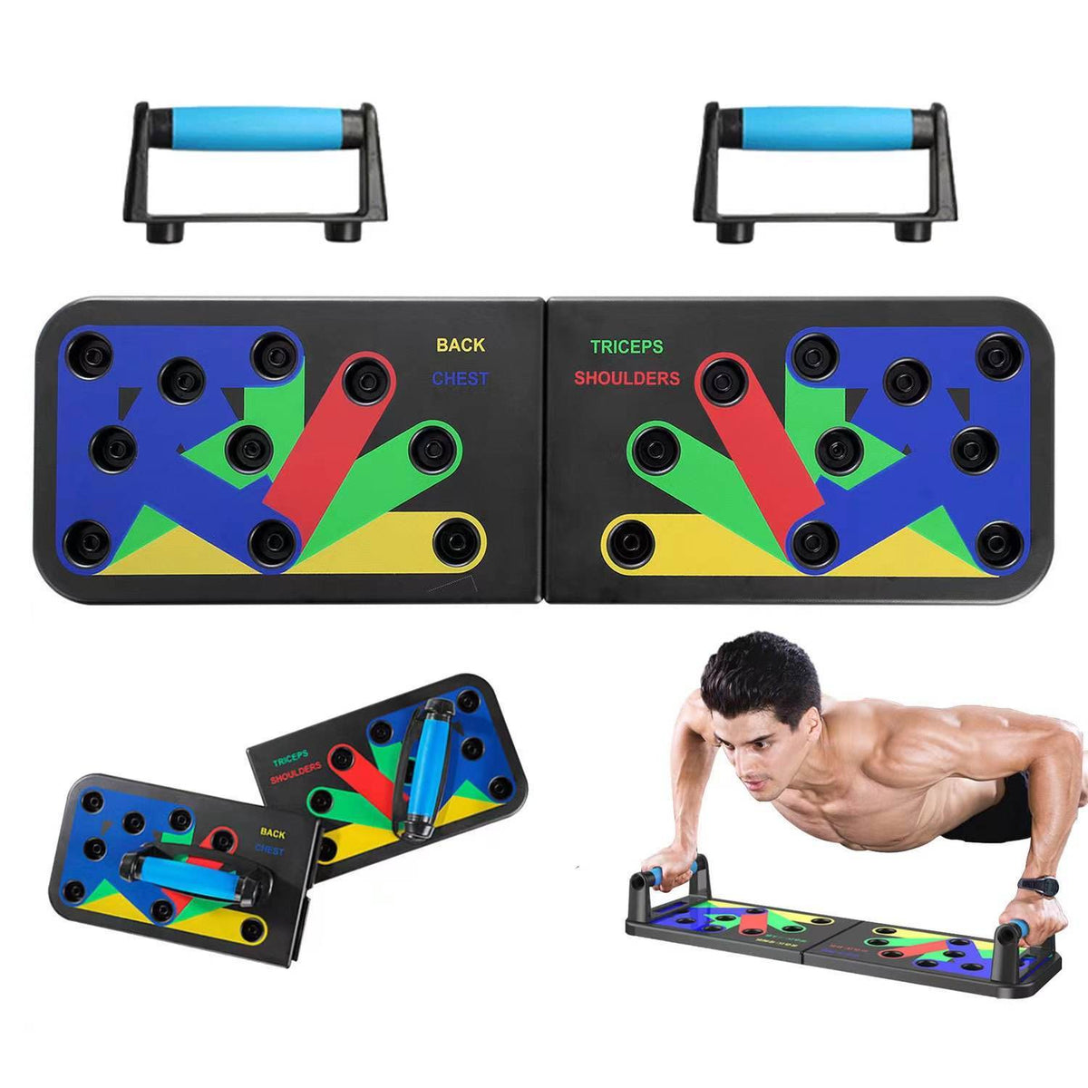 Planche de pompes pliable